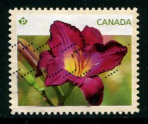 2530 Canada P Daylillies - Purple, used