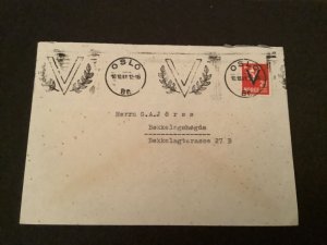 Oslo 1941  Stamp  Cover   R40779