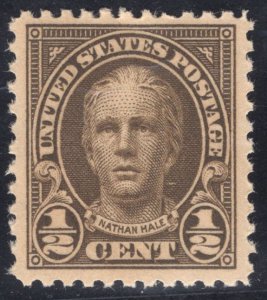 US STAMPS #653 MINT OG NH LOT #21219