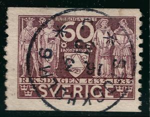 Sweden SC #247  Used SON F-VF SCV $2.50 Very Nice!