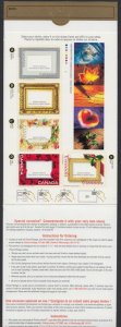 PICTURE POSTAGE = full BOOKLET BK426 MNH CANADA 2001 #1918