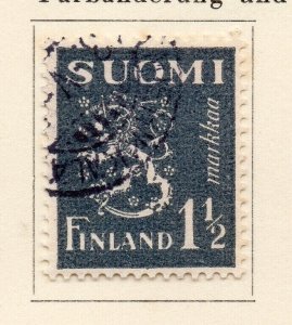 Finland 1940-46 Early Issue Fine Used 1.5p. NW-214543