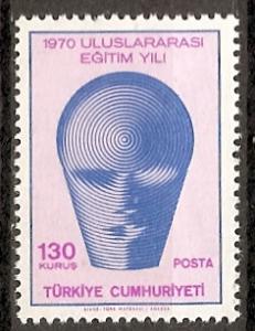 TURKEY 1839 MNH 1970 Intl. Education Year