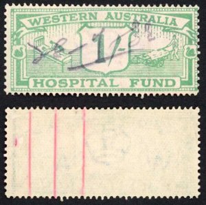 Western Australia 1/- Emerald Hospital Fund BF9