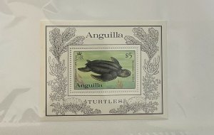 Souvenir Sheet Anguilla Scott #541 nh