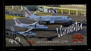 Vanuatu Stamp #937 USED VFU  XF SINGLE AIRPLANES