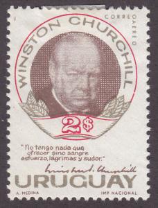 Uruguay C284 Sir Winston Churchill 1966