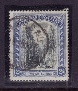 Bahamas-Sc#61-used 2sh ultra & black-Queens Staircase-1917-19-