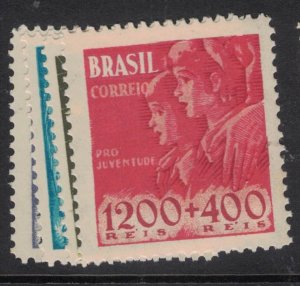 Brazil 1939-40 SC B8-11 MNH (1fuf)