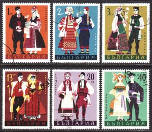 Bulgaria Scott 1715-20 complete set F to VF CTO.  FREE...