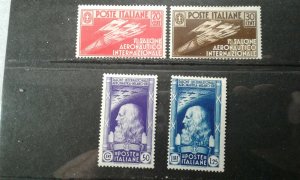 Italy #345-48 mint hinged E203 7721