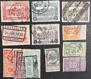 Belgium - Small LOT Used (Mostly older issues) [R1235]