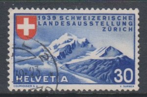 Switzerland, 30c Alpine Scenery (SC# 252) Used