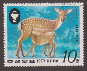 North Korea 1859 Sika Deer 1979