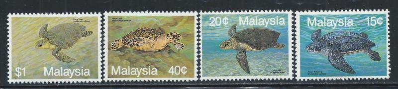 MALAYSIA SC# 431-34 FVF/MNH 1990