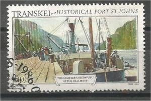 TRANSKEI, 1986, CTO 30c, Port St.Johns.Scott 170