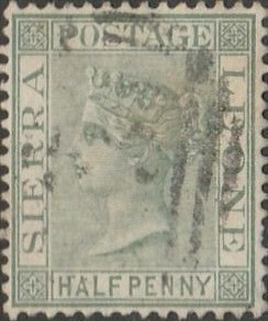 Sierra Leone, #22 Used  From 1883-93