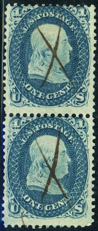 U.S. #63 Used Pair 