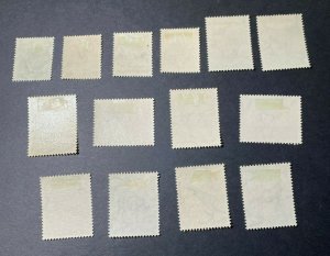 SOUTH AFRICA Scott # 200-13Mint OG SCV $38.50 (421752) 