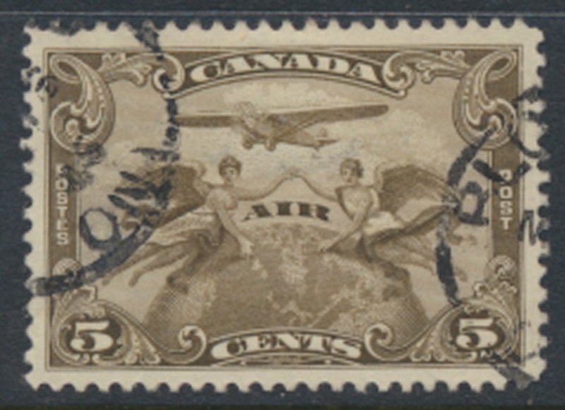 Canada  SG 274  Used  AIR  SC# C1   see detail and scans