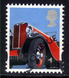 GB 2010 QE2 1st Smilers Vintage Roadster Ex Fdc M/S 3024 ( B479 )