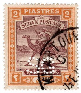 (I.B) Sudan Postal : Government Service 2pi