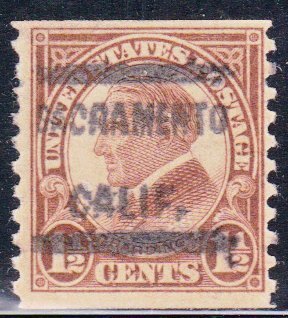 Precancel - Sacramento, CA PSS 122 - Better Town and Type Issue
