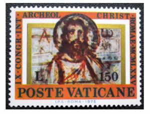 VATICAN CITY STAMP. SCOTT # 580. YEAR 1975. MINT