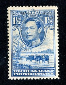 1938 Bechuanaland Sc.# 126 mlh* cv $0.75 ( 612 BCXX )