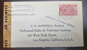 CMI) 1943. MEXICO. INDIGENOUS CULTURE. AIRMAIL CONNECTION. XF