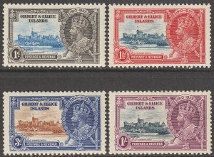 EDSROOM-14451 Gilbert & Ellice Islands 33-36 H 1935 Complete CV$36.80