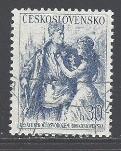 Czechoslovakia Sc # 688 used (BBC)