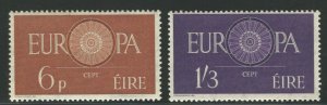 Ireland, 1960 Europa Set, Scott #175-176, Mint, Never Hinged