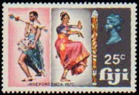 Fiji #297-300 Never Hinged Complete Set(4), 1970, Never Hinged