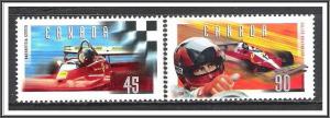 Canada #1647-1648 Gilles Villeneuve Race Car Driver MNH