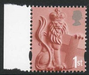 2001 England regional NVI 1st (without white borders) on dull original paper