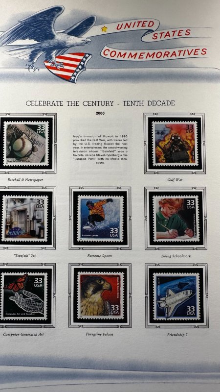 White Ace collection Commemoratives of 1999-2000 [pages 464-535] [72 pages]