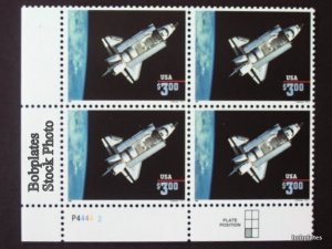 BOBPLATES #2544 Challenger Plate Block F-VF MNH CV=$23.5~See Details for #s/Pos