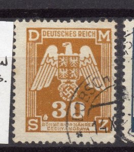 Germany Bohemia 1943 Early Issue Fine Used 30h. NW-11274