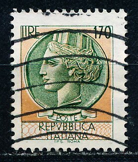 Italy #1289 Single Used