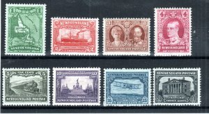Canada - Newfoundland 1929-31 issues SG 179-87 MH