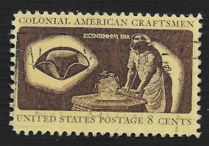 US #1459 8c American Bicentennial - Hatter