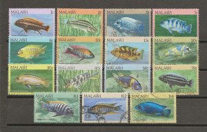 MALAWI 1984 SG 688/702 USED