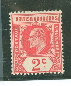 British Honduras #72 Unused