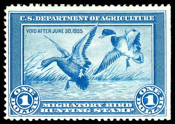 U.S. REV. DUCKS RW1  Mint (ID # 87987)