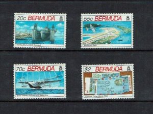 Bermuda:  1991  50th Anniversary World War II, MNH Set