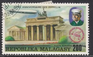 Malagasy Republic C158 Count Zeppelin LZ-127 over Berlin 1976