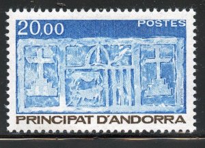 Andorra,  French # 335, Mint Never Hinge