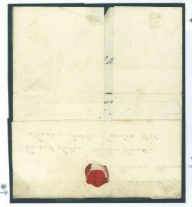 GB PENNY BLACK Cover 1840 *Harrison Ainsworth* Letter (Dick Turpin) DICKENS 746d
