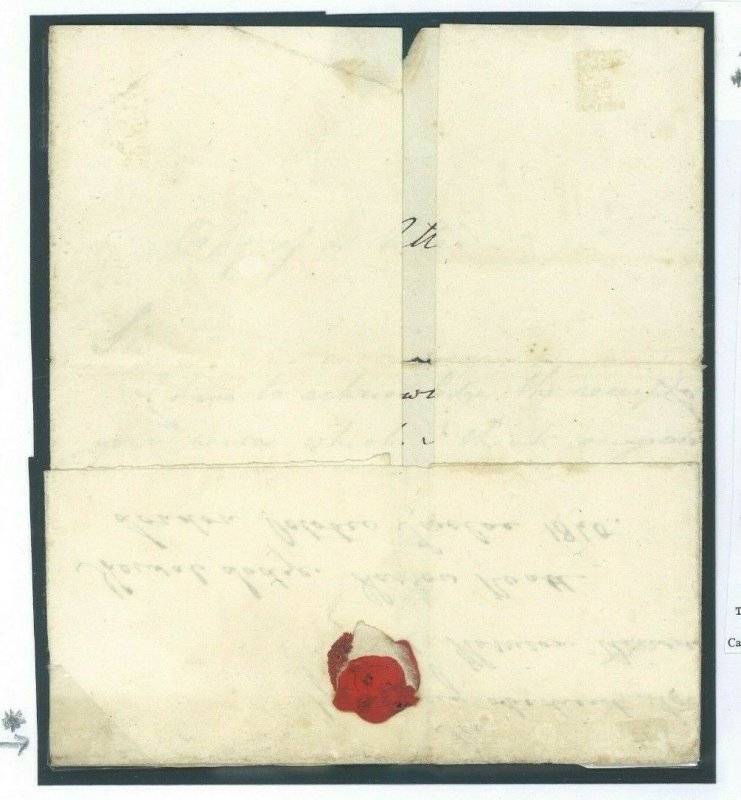 GB PENNY BLACK Cover 1840 *Harrison Ainsworth* Letter (Dick Turpin) DICKENS 746d